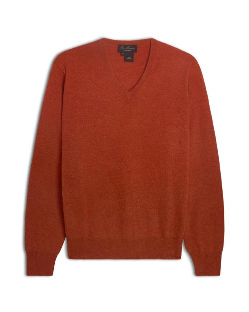 Scollo V uomo in cashmere 2 fili