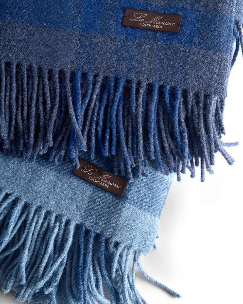 Plaid in lana, alpaca e cashmere