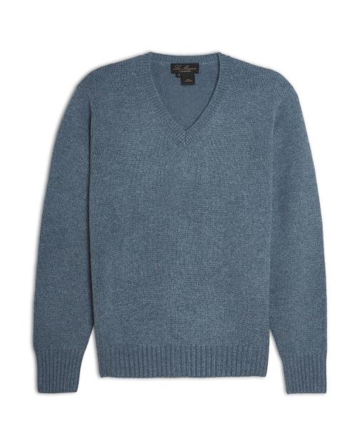 Scollo V uomo in cashmere 4 fili