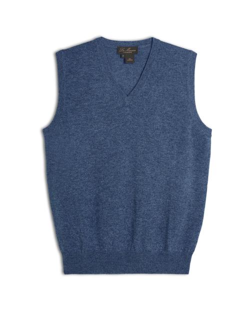 Gilet uomo in cashmere con scollo V