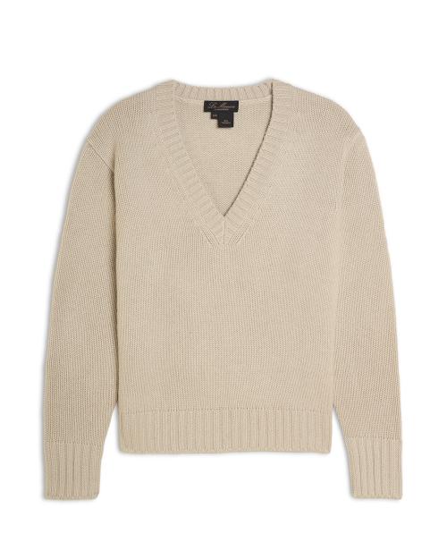 Scollo V donna in cashmere 6 fili