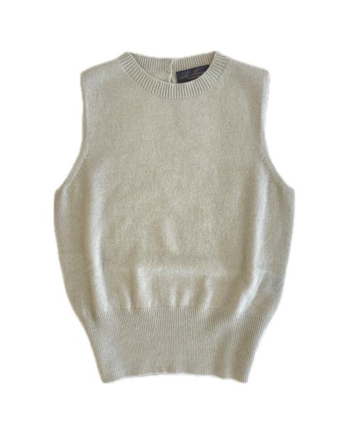 Gilet in puro cashmere
