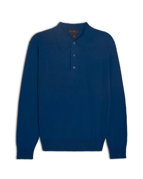 Polo uomo in cotone a manica lunga