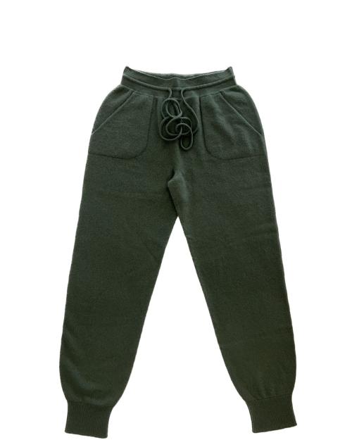Pantalone jogging in puro cashmere