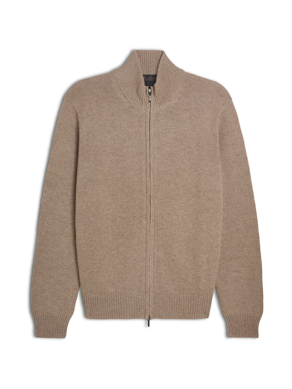 Maglia uomo in cashmere 4 fili con zip